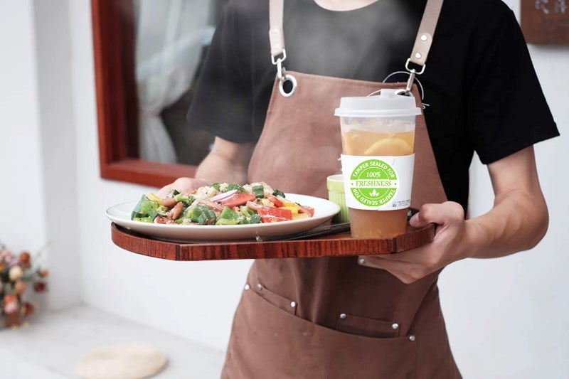 Besttile Food Delivery Tamper Evident Stickers,Sealed for Freshness Labels,2 Inch Round Sticker for Take Out - Image 4